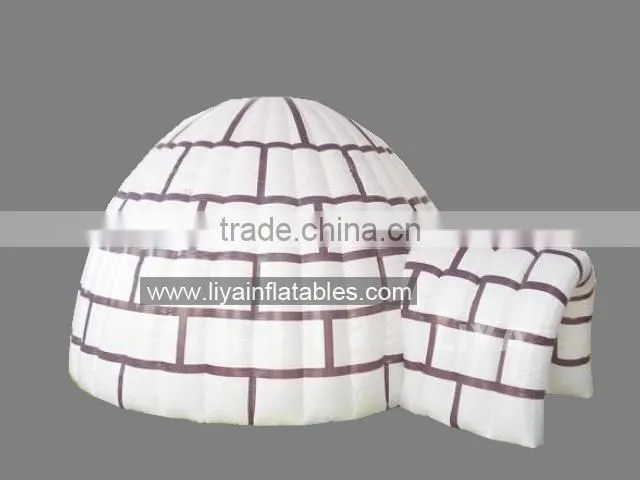 Outdoor wedding big inflatable tent china large custom inflatable led cube tent price for party