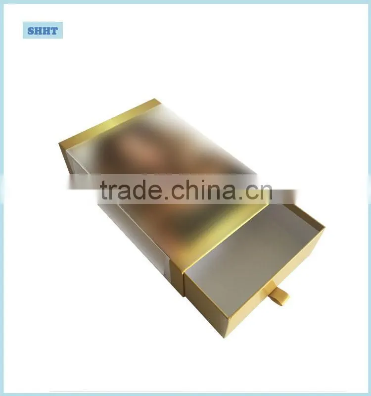 OEM elegent unique quality hair extension paper box w/ logo