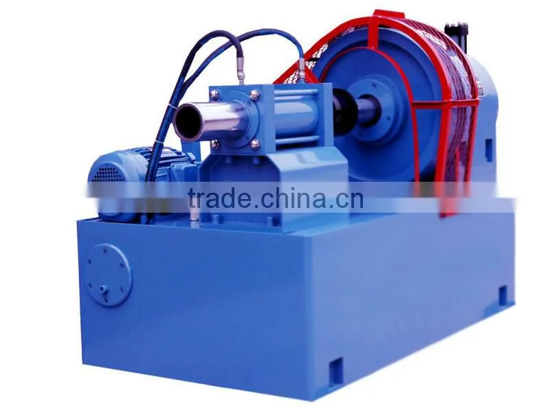 Stainless steel tube embossing machine