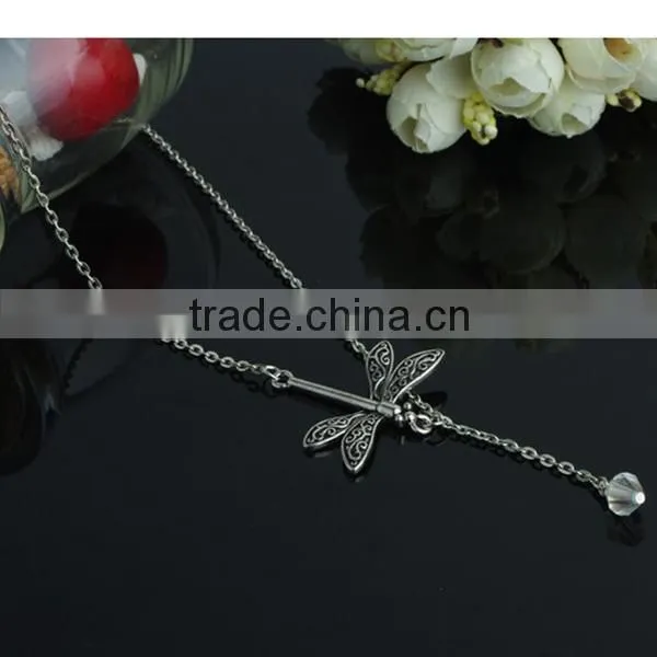 thin butterfly shaped cheap necklaces, butterfly chains necklace