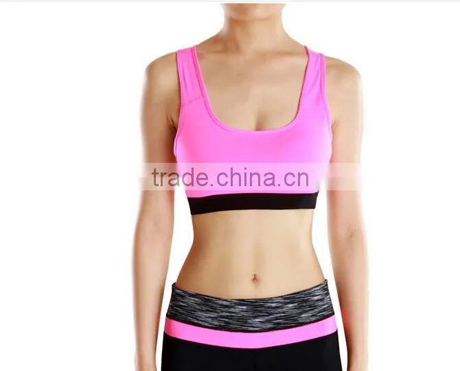 Women Running Fitness Sexy Yoga Seamless Sports Bra