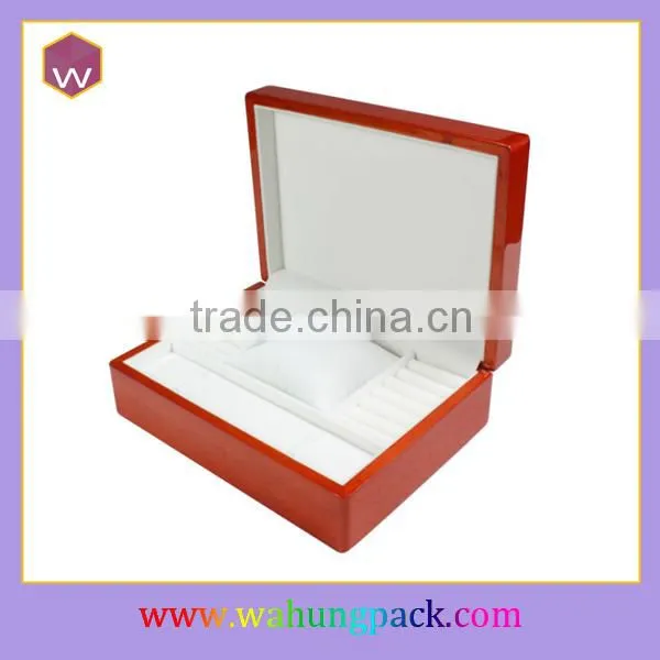black lacquered watch wood packaging & unique watch box design