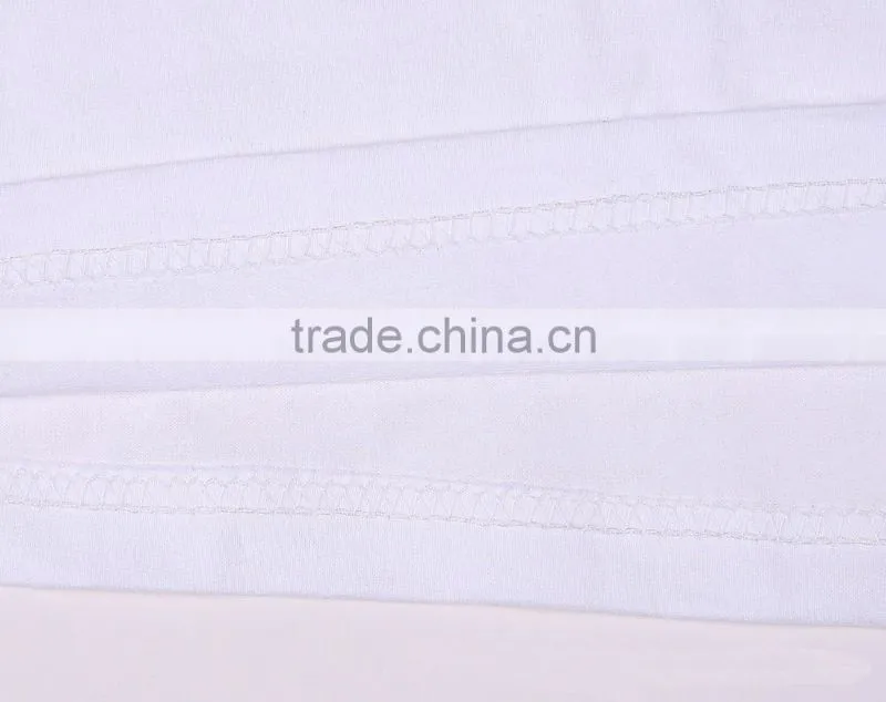 Hot selling pure custom t shirt