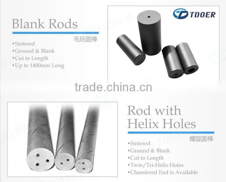 Wolfram Price Tungsten Carbide Rods With Hole