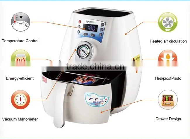 Mini 3D Sublimation Vacuum Heat Press Machine Special for Phone Cases Heat Transfer