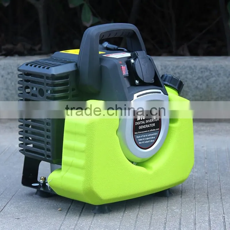 BISON 220v Super Silent 1000 Watt Portable Gasoline Inverter Generator