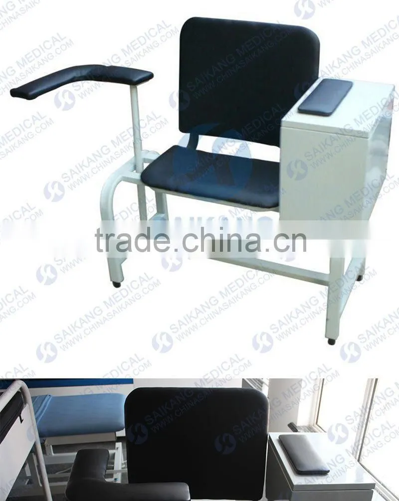SKE090 Economic Powder Coated Steel Blood Donor Chair