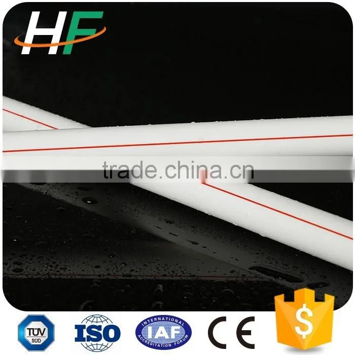 China alibaba Non-toxic plastic hot water heating pipe for water system