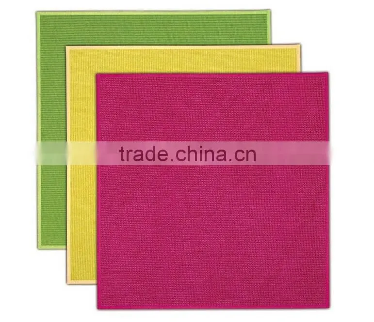 Multi-function microfiber cleaning cloth