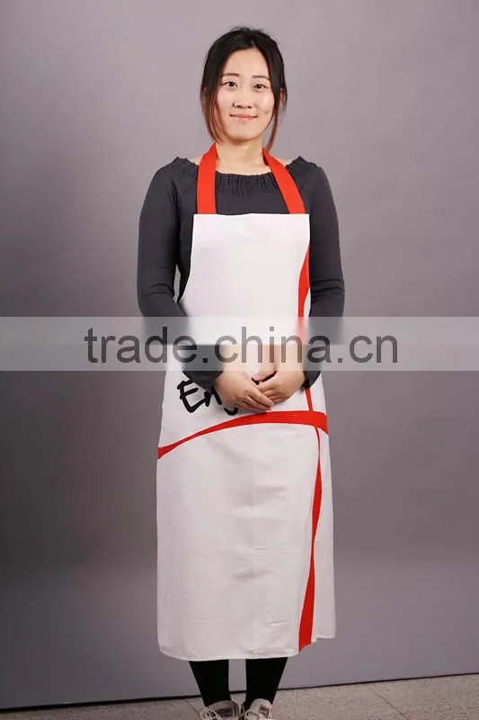 white color apron