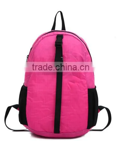 Excellent Quality Polyester Camouflage Foldable Backpack ,Travelling Folded Bag