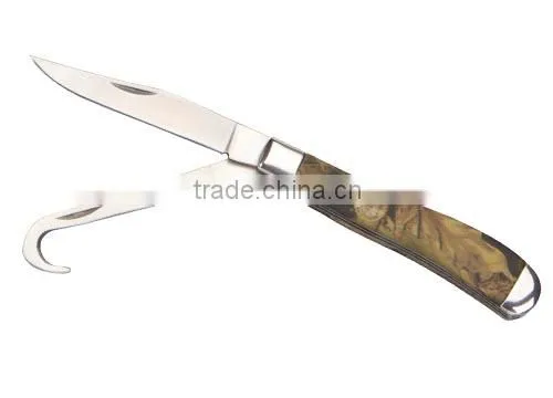 Promotion Foldable Gift Utility Pocket Knife with Hook