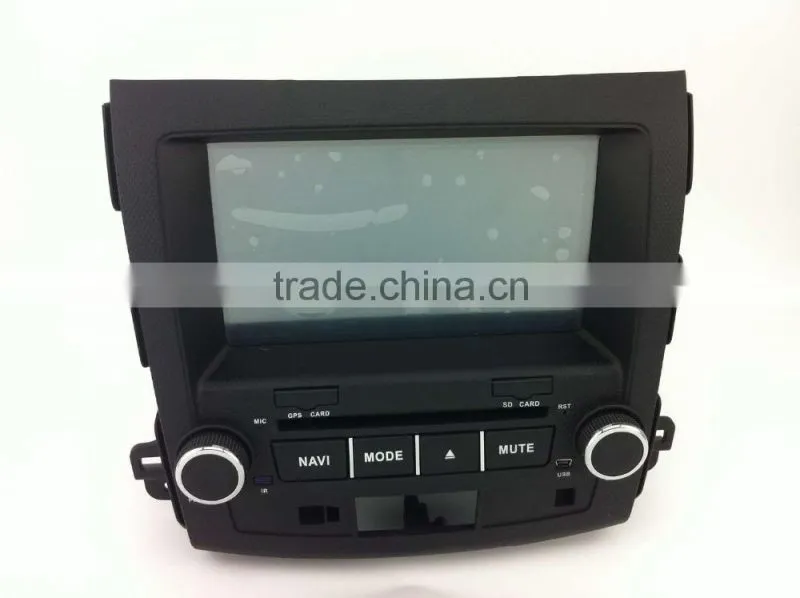 ZESTECH hot sale auto multimedia Car audio for mitsubishi outlander car audio player with GPS BT 3G DVD STEERING WHEEL CONTROL