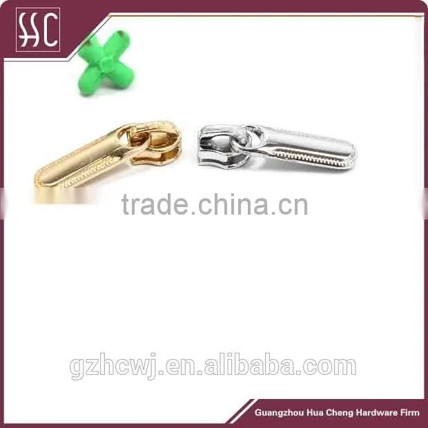 fashion mini zipper puller, metal material zipper puller, Guangzhou fancy zipper puller for handbag