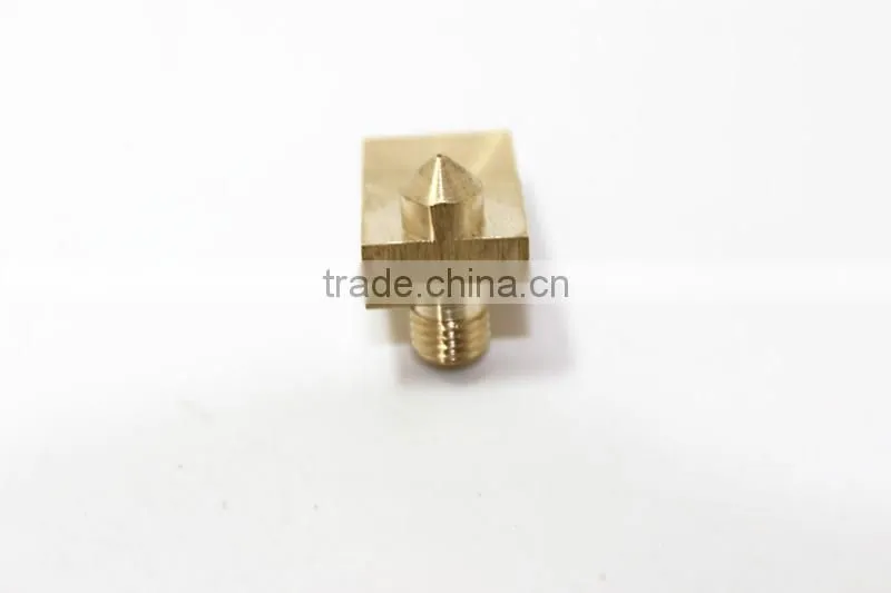 New 3D printer Accessory Ultimaker 2 UM2 Copper Nozzle + Heaterblock 0.2/0.3/0.4/0.5 mm Nozzle For 1.75/3 mm Filament G205
