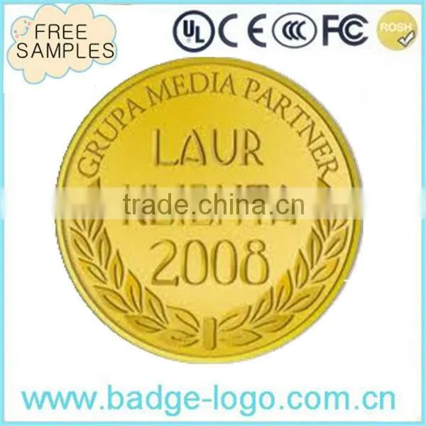 unique top quality custom metal medallion for game