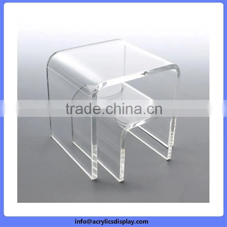 Cost price quality waterfall acrylic riser