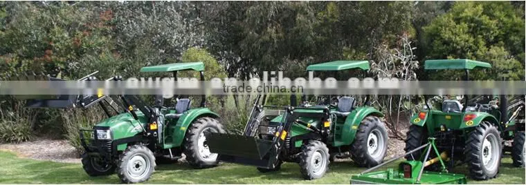TZ-3 40HP 4WD Garden tractor Front end loader with multi-function 4in1 combine bucket