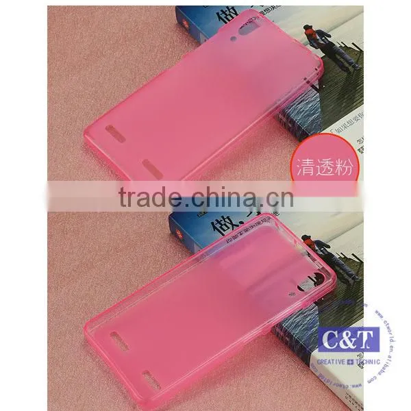C&T Clear Soft TPU back cover Case for lenovo k3 note