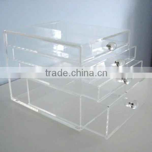 Good selling plastic storage box cosmetic makeup organizer