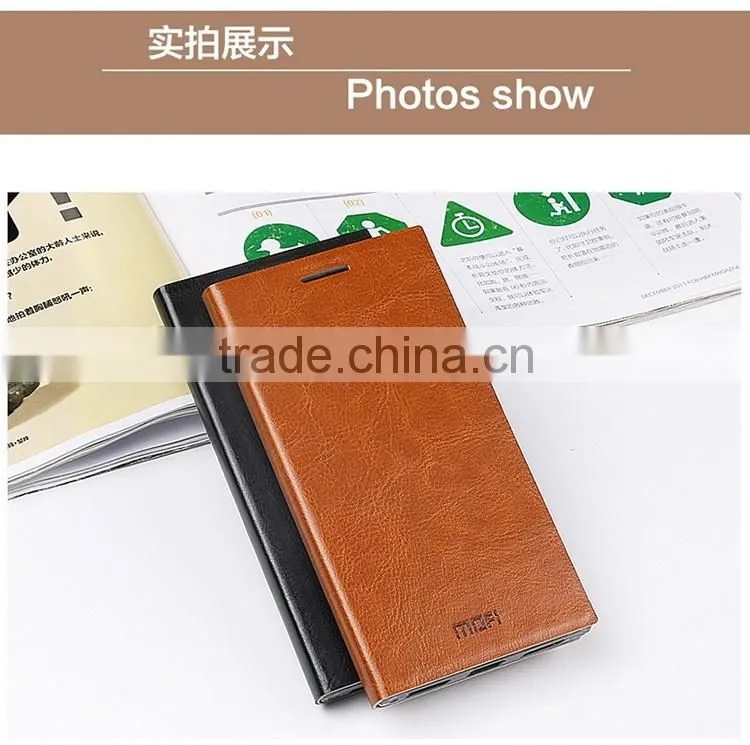 Original Mofi Steel Plate Inside Case For Lenovo P70 / P70T Stand PU Leather case
