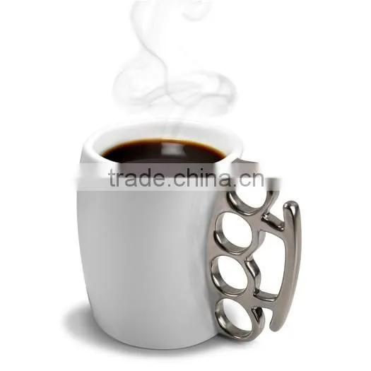 Ceramic Fisticup in Knuckleduster Mug in fist shape