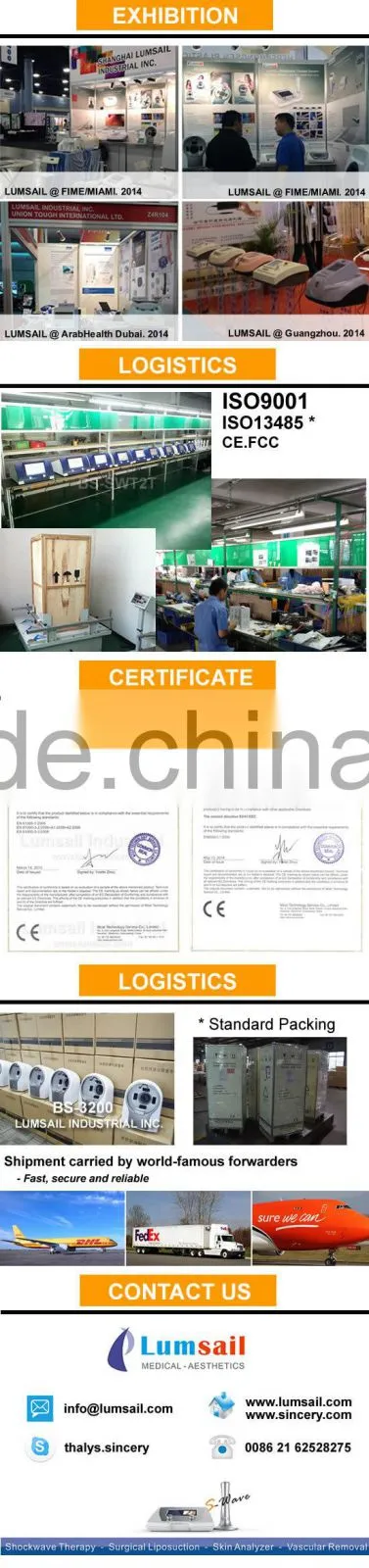 Extracorporeal Shockwave Therapy Equipment/ Radical Shock Wave machine