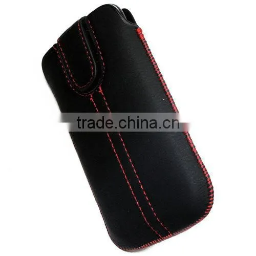 Mobile Phone Leather Pouch For Wiko OZZY