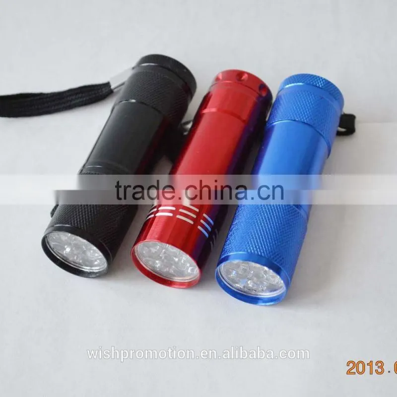 9LED flashlight