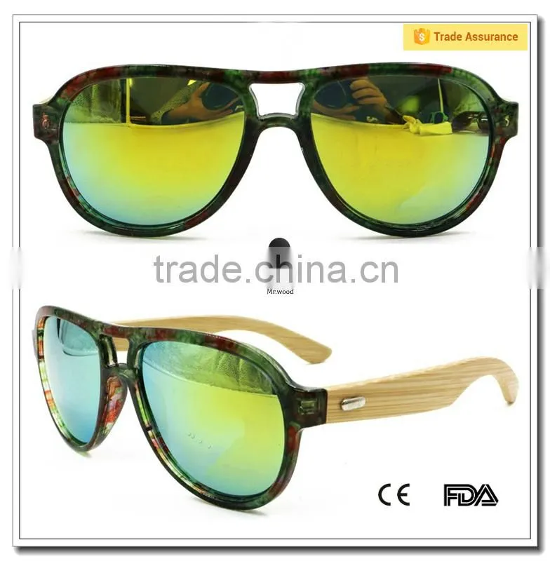 Bamboo wood sunglasses handmade wooden sunglasses with free custom laser logo