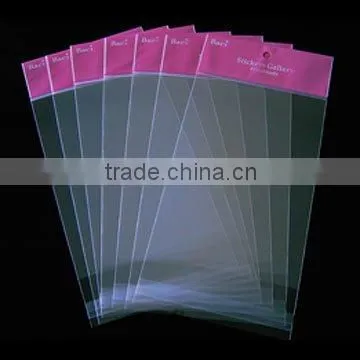 Self adhesive waterproof plastic food packaging bag