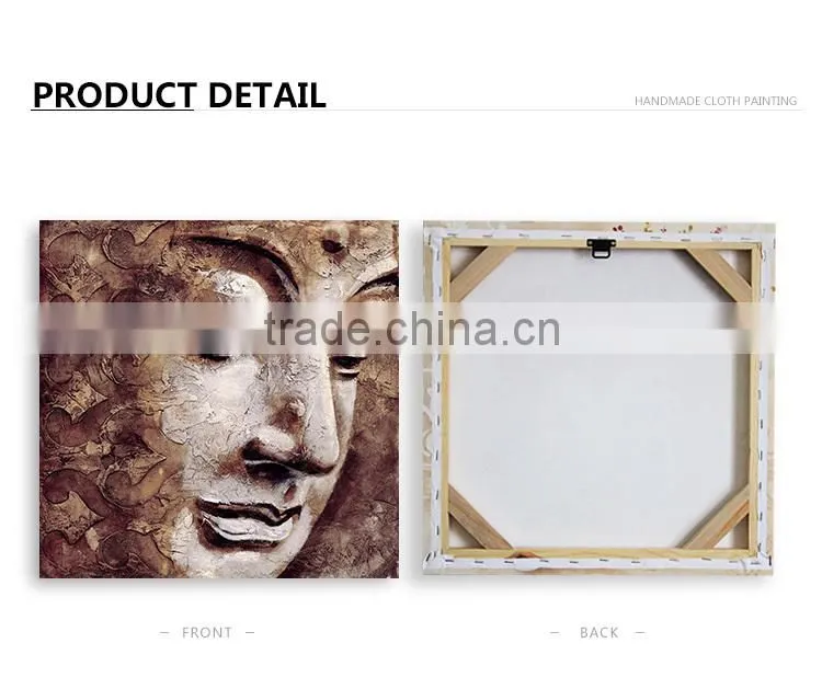 Beautiful home decoration buddha canvas oil painting