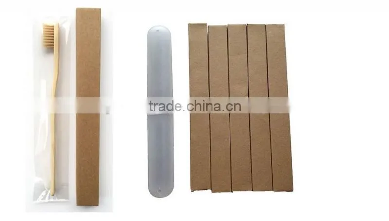 High Quality colorful charcoal wholesale wooden bamboo toothbrush