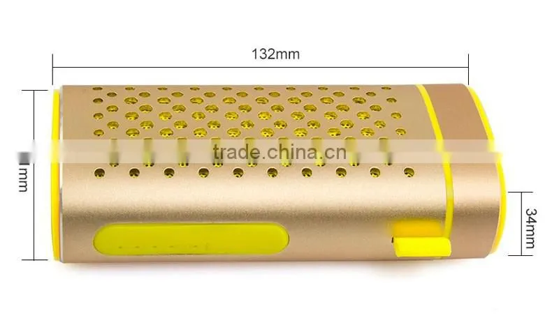 New design super bass power bank bluetooth speaker with USB and TF card