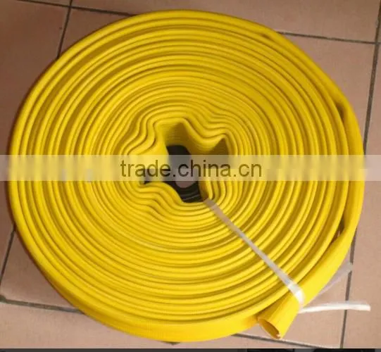 synthetic rubber oil delivery lay flat hose