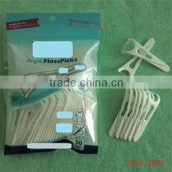 UHMWPE floss thread Dental Floss pick