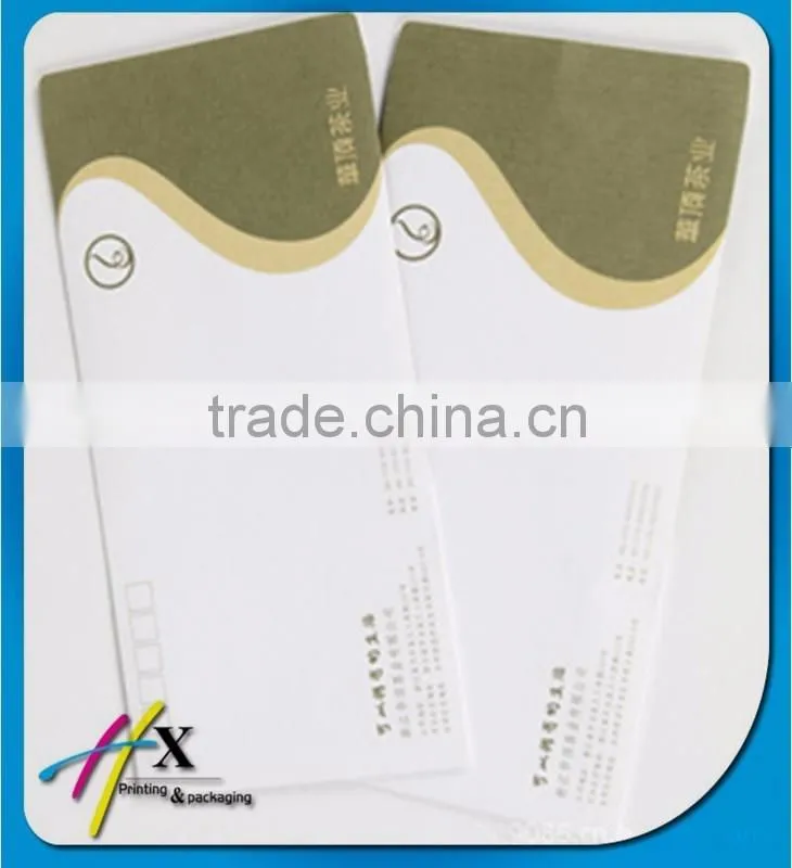 Brand promotional paper envelope custom design accepted mailling envelope