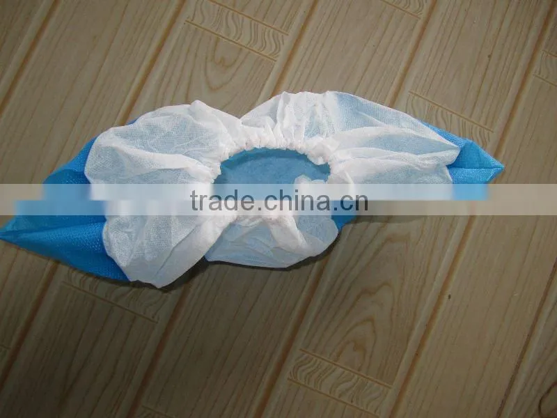 Disposable medical pp+pe shoe cover