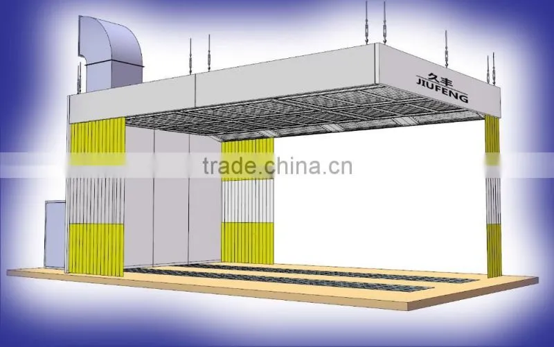 JF clean room booth / preparation station / sanding room cars ( CE certification 2 years warranty time)