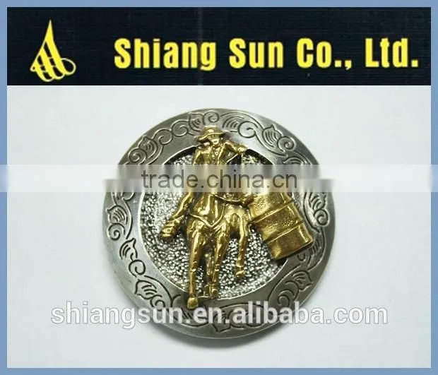 Classic high quality Taiwan brand leather belt buckle screws men buckle for belt
