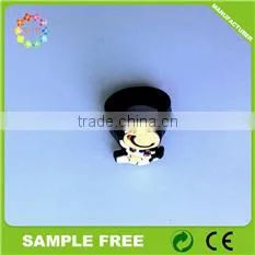 Latest Kids Decoration Colorful Rubber Finger Ring