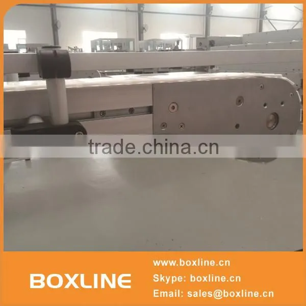 Modular plastic conveyor chain