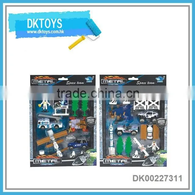 Free wheel diecast car space series