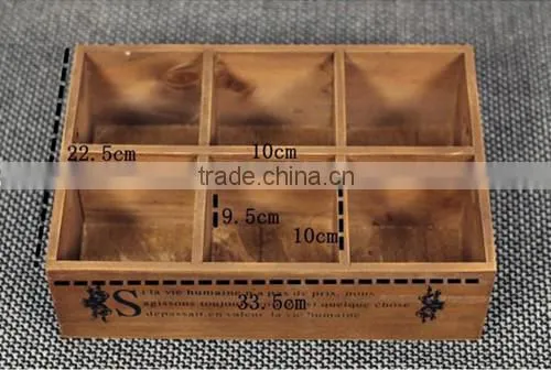 perfect wooden box without lid