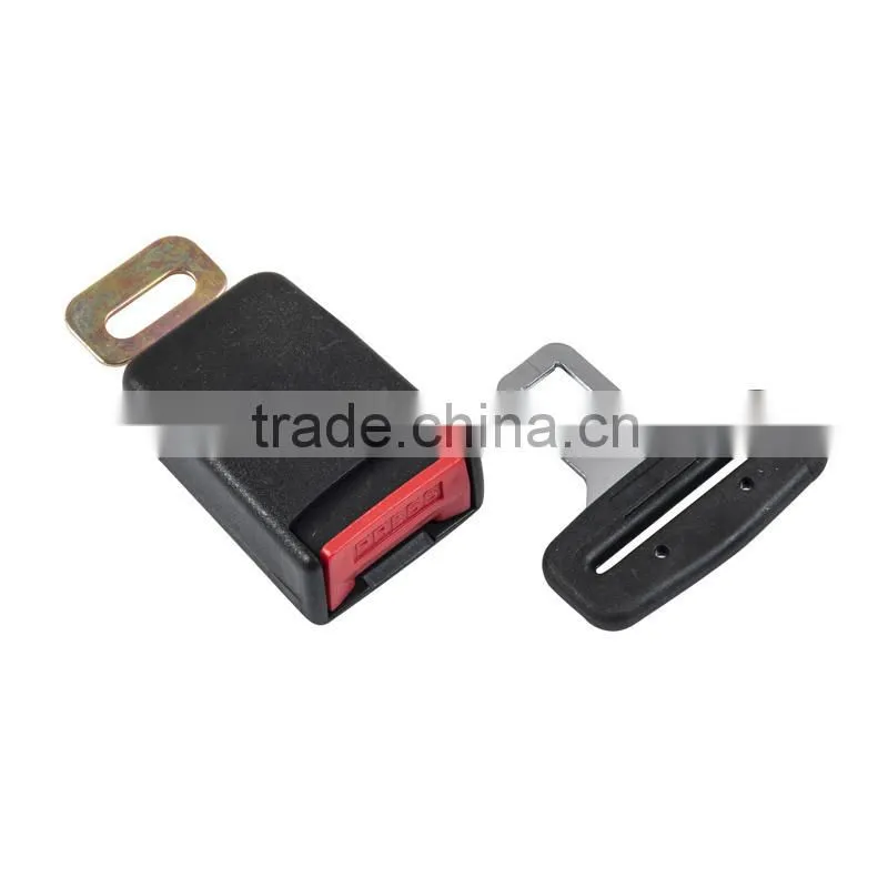 2015 hot sale car parts safety belt plastic seat belt buckle