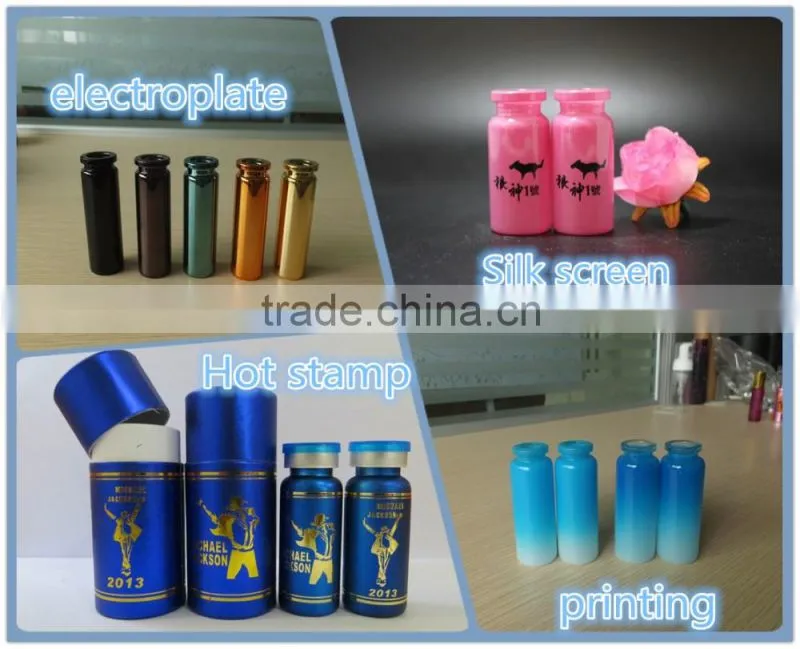 Liquid samples screw 10 ml clear glass vial 190R