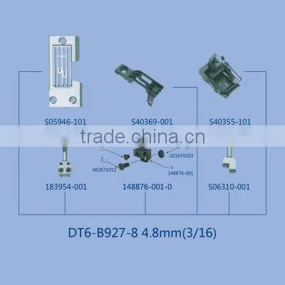 DT6-B927-8 4.8mm Gauge Set for Brother sewing machine part