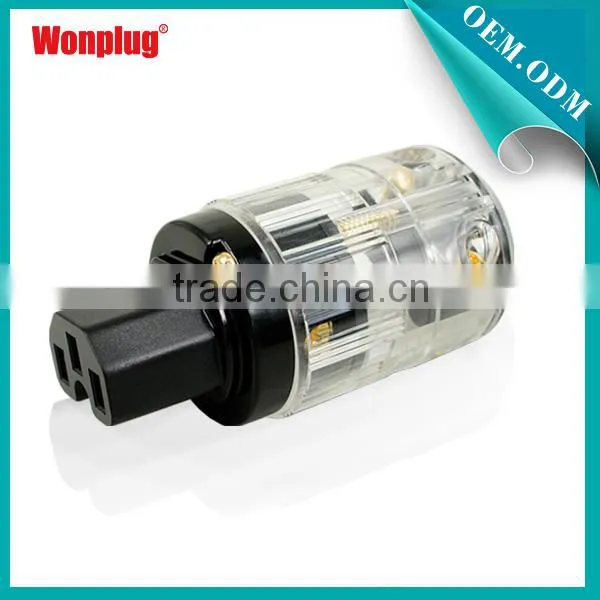15A 125V HI-END female audio plug with UL and CSA certificates& factory directly sale