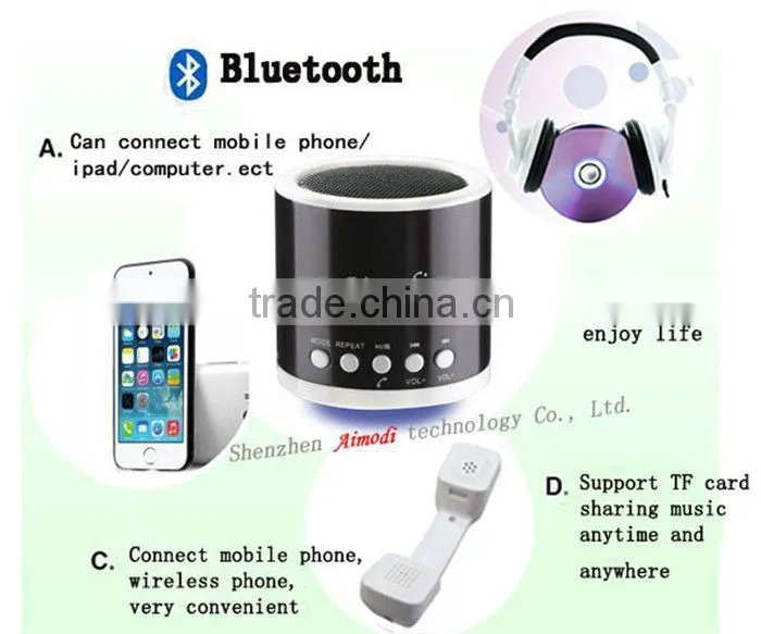 Bluetooth function speakder factory supply 3W mini speaker