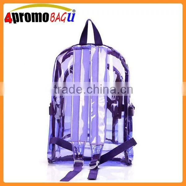 2016 PVC candy backpack leisure colleage girls style